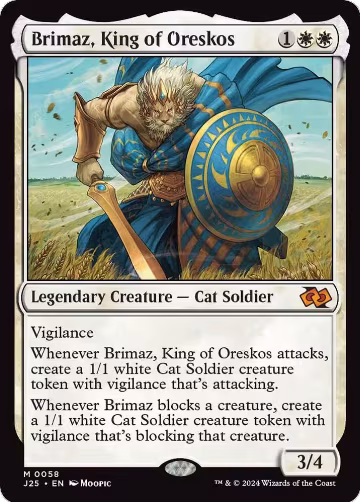 Brimaz, King of Oreskos (Anime) (58), Foundations Jumpstart — Magic card price