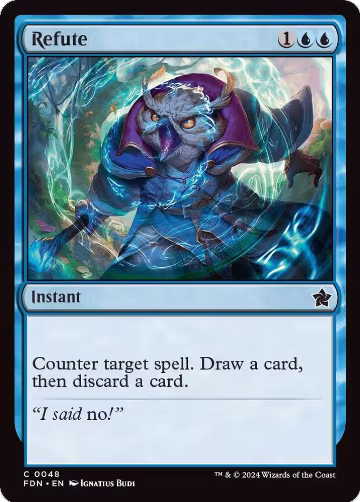 Refute (48), Foundations — Magic card price