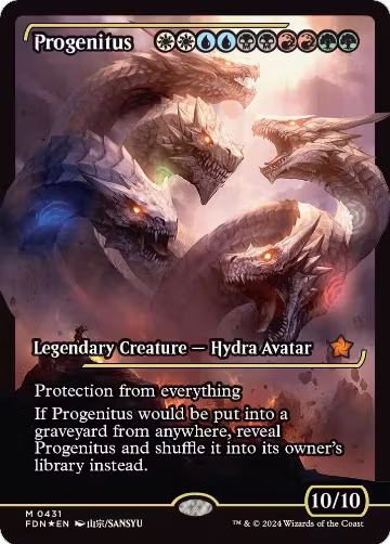 Progenitus (Showcase) (431), Foundations — Magic card price