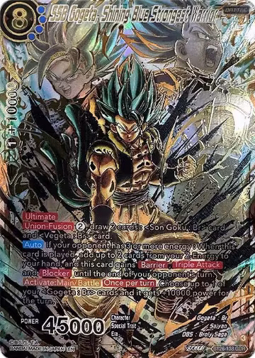 SSB Gogeta, Shining Blue Strongest Warrior (GDR) (BT26-138), Ultimate Advent — DB Super card price