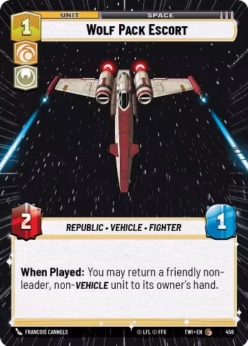 Wolf Pack Escort (Hyperspace) (456), Twilight of the Republic — Star Wars card price