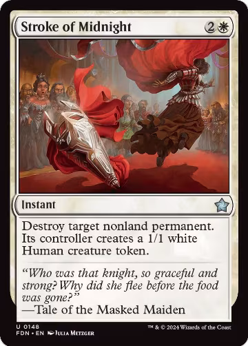 Stroke of Midnight (148), Foundations — Magic card price