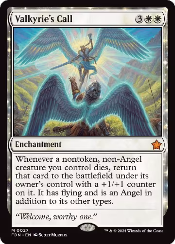 Valkyrie's Call (27), Foundations — Magic card price