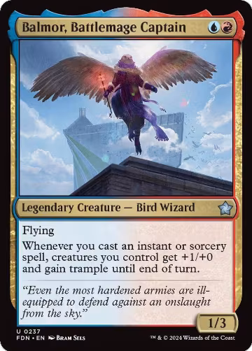 Balmor, Battlemage Captain (237), Foundations — Magic card price