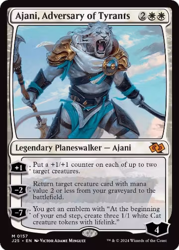 Ajani, Adversary of Tyrants (157), Foundations Jumpstart — Magic card price