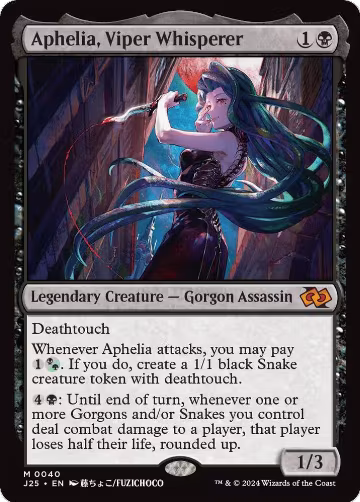 Aphelia, Viper Whisperer (Anime) (40) — card price