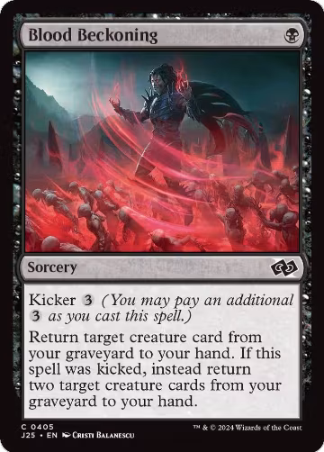 Blood Beckoning (405), Foundations Jumpstart — Magic card price