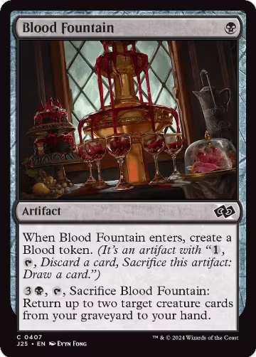 Blood Fountain (407), Foundations Jumpstart — Magic card price