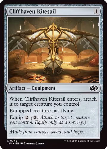 Cliffhaven Kitesail (748), Foundations Jumpstart — Magic card price