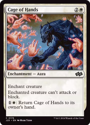 Cage of Hands (176), Foundations Jumpstart — Magic card price