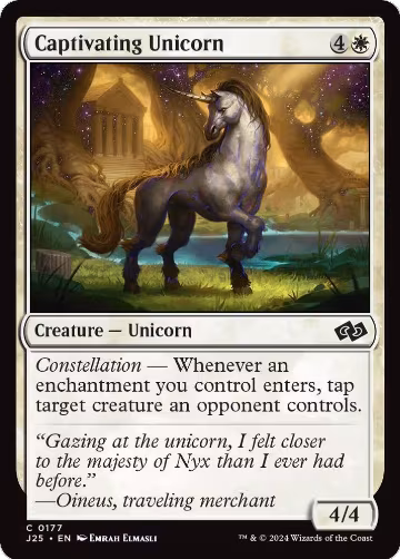 Captivating Unicorn (177), Foundations Jumpstart — Magic card price