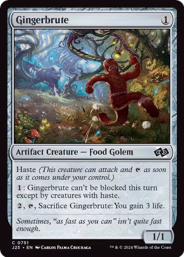 Gingerbrute (751), Foundations Jumpstart — Magic card price