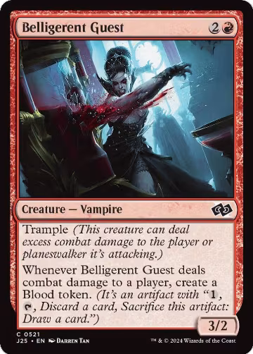 Belligerent Guest (521), Foundations Jumpstart — Magic card price
