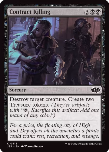 Contract Killing (413), Foundations Jumpstart — Magic card price