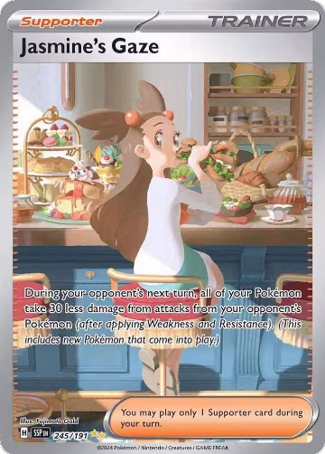 Jasmine's Gaze - 245/191 (245/191), Surging Sparks — Pokémon card price