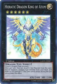 Hieratic Dragon King of Atum (GAOV-EN047), Galactic Overlord — Yu-Gi-Oh! card price