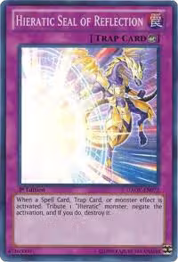 Hieratic Seal of Reflection (GAOV-EN072), Galactic Overlord — Yu-Gi-Oh! card price