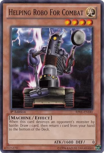 Helping Robo for Combat (BP01-EN181), Battle Pack: Epic Dawn — Yu-Gi-Oh! card price