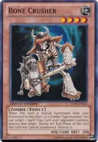Bone Crusher (GLD5-EN025), Gold Series: Haunted Mine — Yu-Gi-Oh! card price