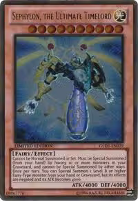 Sephylon, the Ultimate Timelord (GLD5-EN029), Gold Series: Haunted Mine — Yu-Gi-Oh! card price