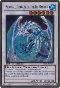 Brionac, Dragon of the Ice Barrier (GLD5-EN031), Gold Series: Haunted Mine — Yu-Gi-Oh! card price