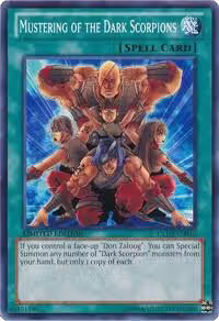 Mustering of the Dark Scorpions (GLD5-EN042), Gold Series: Haunted Mine — Yu-Gi-Oh! card price