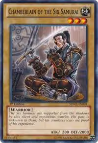 Chamberlain of the Six Samurai (SDWA-EN001), Structure Deck: Samurai Warlords — Yu-Gi-Oh! card price