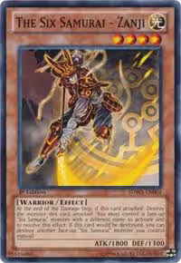The Six Samurai - Zanji (SDWA-EN004), Structure Deck: Samurai Warlords — Yu-Gi-Oh! card price