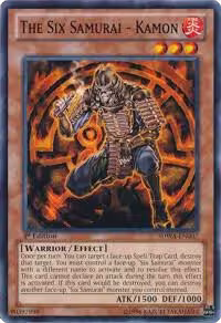 The Six Samurai - Kamon (SDWA-EN007), Structure Deck: Samurai Warlords — Yu-Gi-Oh! card price