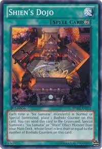 Shien's Dojo (SDWA-EN032), Structure Deck: Samurai Warlords — Yu-Gi-Oh! card price