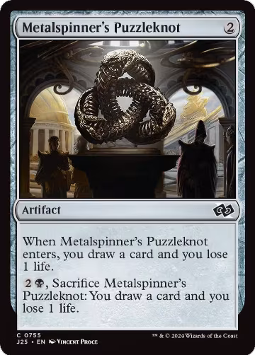 Metalspinner's Puzzleknot (755), Foundations Jumpstart — Magic card price