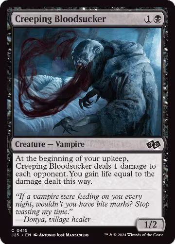 Creeping Bloodsucker (415), Foundations Jumpstart — Magic card price