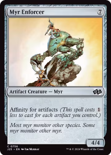 Myr Enforcer (756), Foundations Jumpstart — Magic card price