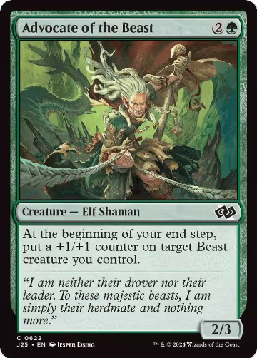 Advocate of the Beast (622), Foundations Jumpstart — Magic card price