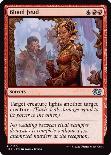 Blood Feud (130), Foundations Jumpstart — Magic card price