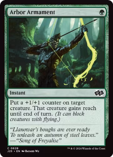 Arbor Armament (628), Foundations Jumpstart — Magic card price