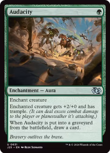 Audacity (631), Foundations Jumpstart — Magic card price