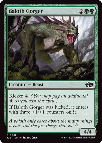 Baloth Gorger (632), Foundations Jumpstart — Magic card price