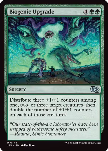 Biogenic Upgrade (144), Foundations Jumpstart — Magic card price