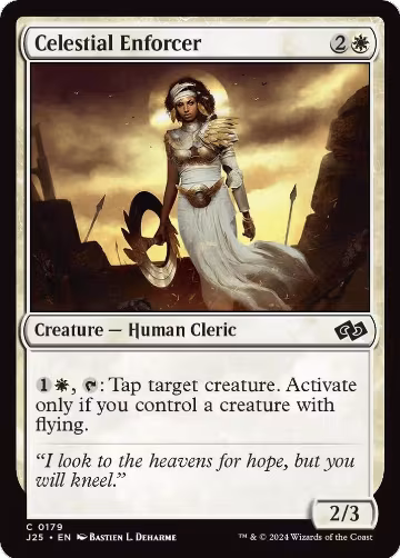 Celestial Enforcer (179), Foundations Jumpstart — Magic card price