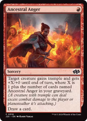 Ancestral Anger (516), Foundations Jumpstart — Magic card price