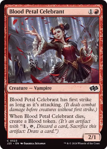 Blood Petal Celebrant (523), Foundations Jumpstart — Magic card price