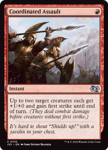 Coordinated Assault (532), Foundations Jumpstart — Magic card price