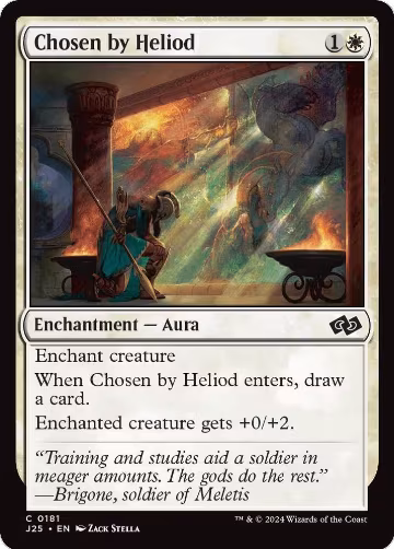 Chosen by Heliod (181), Foundations Jumpstart — Magic card price