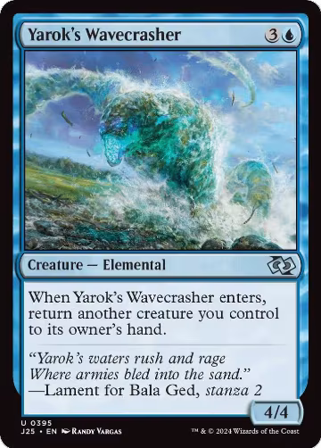 Yarok's Wavecrasher (395), Foundations Jumpstart — Magic card price