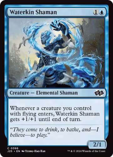Waterkin Shaman (386), Foundations Jumpstart — Magic card price