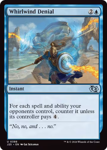 Whirlwind Denial (388), Foundations Jumpstart — Magic card price
