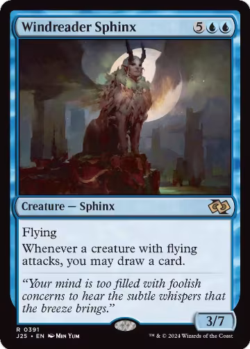 Windreader Sphinx (391), Foundations Jumpstart — Magic card price