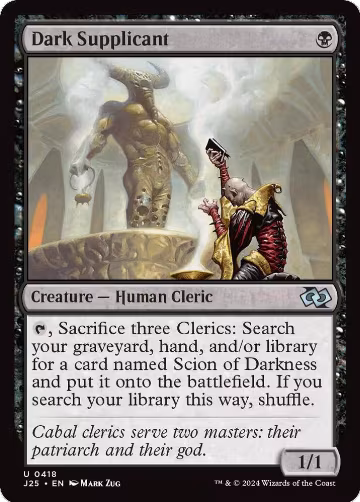 Dark Supplicant (418), Foundations Jumpstart — Magic card price