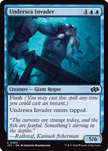 Undersea Invader (380), Foundations Jumpstart — Magic card price